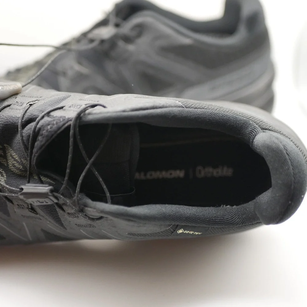 Salomon Speedcross 6 GTX Mens Black Phantom Trail Running Shoes 417386 Size 11